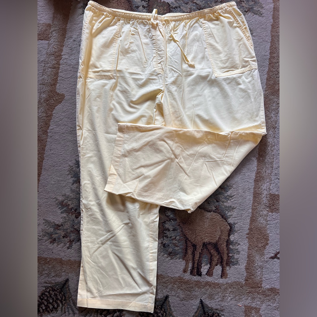 Ll Bean Linen Pants